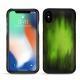 Lederschutzhülle Apple iPhone Xs Max - Vert Patine