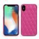 Apple iPhone Xs Max leather cover - Rose BB - Couture