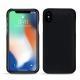 レザーケース Apple iPhone Xs Max - Noir élégant