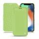 Housse cuir Apple iPhone Xs Max - Vert olive ( Nappa - Pantone 578U ) 