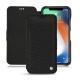 Capa em pele Apple iPhone Xs Max - Ebène ( Sleek P C12 - Black ) 