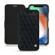 Housse cuir Apple iPhone Xs Max - Dark vintage - Couture