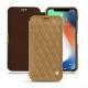 レザーケース Apple iPhone Xs Max - Sable vintage - Couture