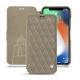 Housse cuir Apple iPhone Xs Max - Darboun sabla - Couture