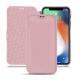 Capa em pele Apple iPhone Xs Max - Rose PU