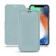 Funda de piel Apple iPhone Xs Max - Bleu Ciel PU