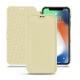 Housse cuir Apple iPhone Xr - Beige ( Nappa - Pantone 7502C ) 