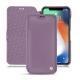 レザーケース Apple iPhone Xr - Lilas ( Nappa - Pantone 2645U ) 