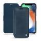Funda de piel Apple iPhone Xr - Jean vintage ( Roughtcut - Pantone 285U  ) 