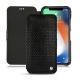 Capa em pele Apple iPhone Xr - Serpent nero