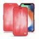 Apple iPhone Xr leather case - Rose Patine