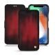 Lederschutzhülle Apple iPhone Xr - Rouge Patine