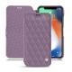 Lederschutzhülle Apple iPhone Xr - Lilas - Couture ( Nappa - Pantone 2645U ) 
