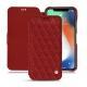 レザーケース Apple iPhone Xr - Tomate - Couture ( Pantone 187C ) 