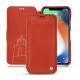 Funda de piel Apple iPhone Xr - Arange clouquié