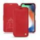 Capa em pele Apple iPhone Xr - Rouge troupelenc