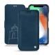 Funda de piel Apple iPhone Xr - Blu mediterran