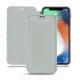 レザーケース Apple iPhone Xr - Gris PU