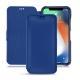 Custodia in pelle Apple iPhone Xr - Bleu Océan PU