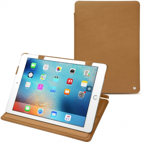 Housse cuir Apple iPad 9.7' (2017) : Coque et protection pour iPad sur NoreveCastan esparciate ( Pantone #824F2A )