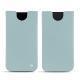 가죽 커버 Apple iPhone Xs Max - Bleu ciel ( Nappa - Pantone 277C ) 