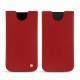 가죽 커버 Apple iPhone Xs Max - Rouge ( Nappa - Pantone 199C ) 