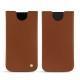 Custodia in pelle Apple iPhone Xs Max - Marron ( Nappa - Pantone 1615C ) 