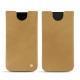 Apple iPhone Xs Max leather pouch - Sable vintage ( Roughtcut - Gaucho#57254 ) 