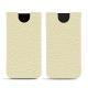 Funda de piel Apple iPhone Xs Max - Ivoire ( Sleek P C12 - White ) 