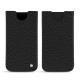 Apple iPhone Xs Max leather pouch - Ebène ( Sleek P C12 - Black ) 