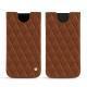 Funda de piel Apple iPhone Xs Max - Marron - Couture ( Nappa - Pantone 1615C ) 