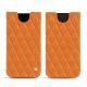 Custodia in pelle Apple iPhone Xs Max - Orange - Couture ( Nappa - Pantone 1495U ) 