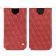 가죽 커버 Apple iPhone Xs Max - Cerise vintage - Couture