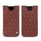 Pochette cuir Apple iPhone Xs Max - Passion vintage - Couture