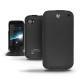 Wiko Cink Slim  leather case - Noir ( Nappa - Black ) 