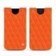 Capa em pele Apple iPhone Xs Max - Orange fluo - Couture