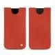 Custodia in pelle Apple iPhone Xs Max - Arange clouquié