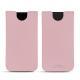 Pochette cuir Apple iPhone Xs Max - Rose PU