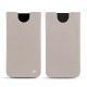 Pochette cuir Apple iPhone Xs Max - Taupe innocent