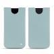 Apple iPhone Xr leather pouch - Bleu ciel ( Nappa - Pantone 277C ) 