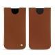 Lederschutzhülle Apple iPhone Xr - Marron ( Nappa - Pantone 1615C ) 