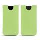 Lederschutzhülle Apple iPhone Xr - Vert olive ( Nappa - Pantone 578U ) 