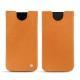 Lederschutzhülle Apple iPhone Xr - Mandarine vintage ( Pantone 165C ) 