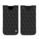 Lederschutzhülle Apple iPhone Xr - Noir - Couture ( Nappa - Black ) 