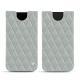 Custodia in pelle Apple iPhone Xr - Gris - Couture ( Nappa - Pantone W428C ) 
