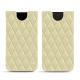 Custodia in pelle Apple iPhone Xr - Beige - Couture ( Nappa - Pantone 7502C ) 