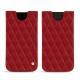 Funda de piel Apple iPhone Xr - Rouge - Couture ( Nappa - Pantone 199C ) 