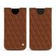 レザーケース Apple iPhone Xr - Marron - Couture ( Nappa - Pantone 1615C ) 