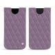 レザーケース Apple iPhone Xr - Lilas - Couture ( Nappa - Pantone 2645U ) 
