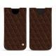 Custodia in pelle Apple iPhone Xr - Châtaigne - Couture ( Pantone 476C ) 